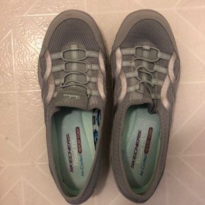 Light Gray Walking Shoes